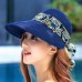  Summer Beach Hat Collapsible Outdoor Visors Cap Wide Brim Floral Outdoors  eb-86511551
